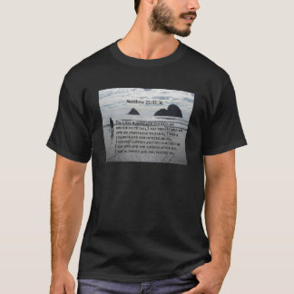 T-shirt Matthieu 25:35,36 Car j'avais faim et tu m'as donn