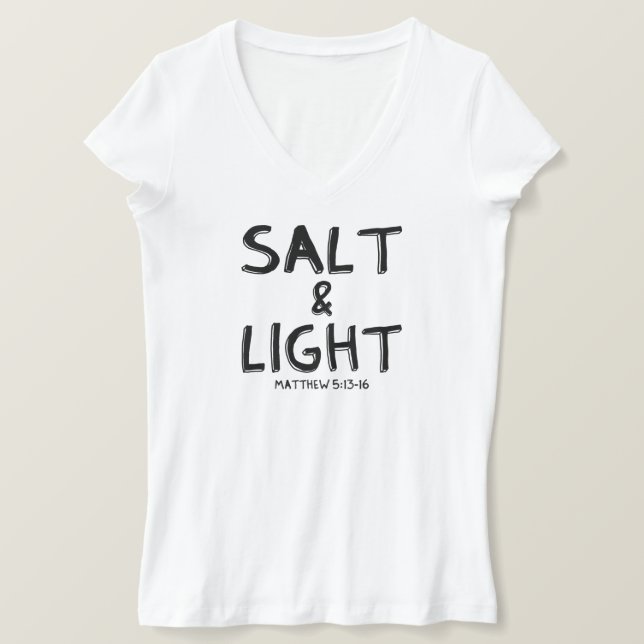 T-shirt Matthieu 5:13-16 (Design devant)