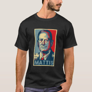 T-shirt Mattis Pour Président 2020 Général Mad Dog Mattis 