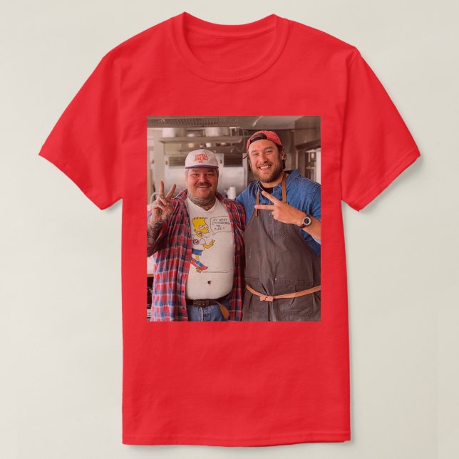 T-shirt Matty Matheson amp Brad Leone (Design devant)