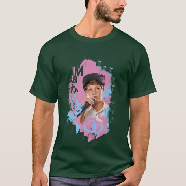 T-shirt MattyB Neon drôle (Devant)