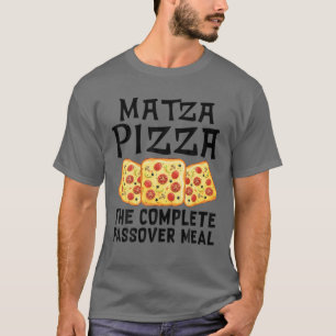 T-shirt Matza Pizza Le Repas Pâque Complet Semence Juive