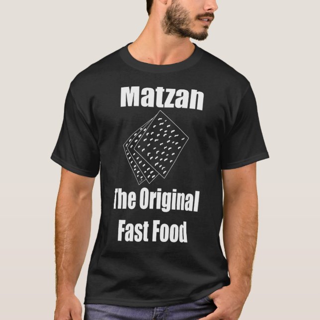 T-shirt Matzah Restauration Rapide Originale Matzo Ball 1 (Devant)