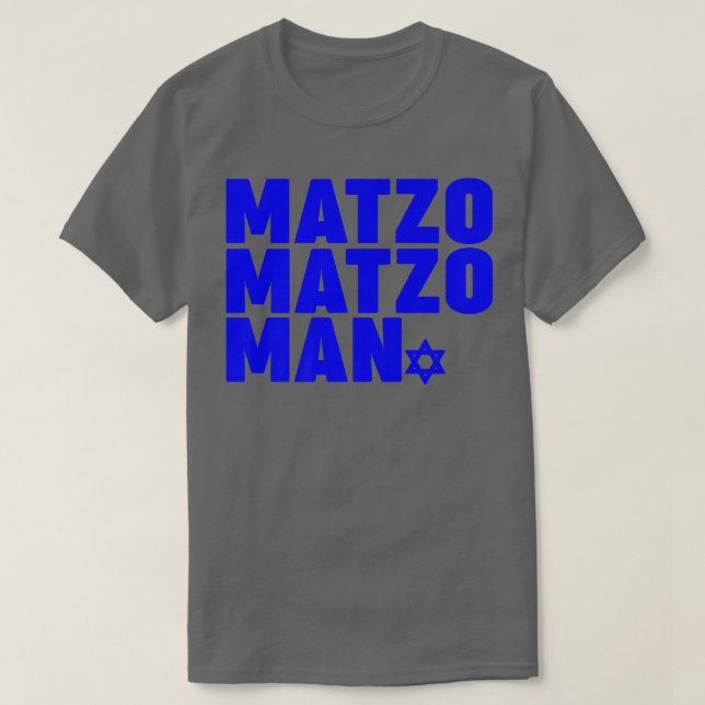 T-shirt Matzo Homme Premium Matzo (Design devant)