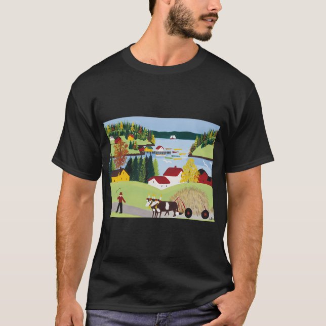 T-shirt Maud Lewis (Devant)