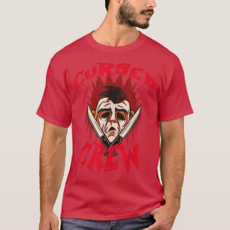 T-shirt Maudit Crew Haunted Bewitch House - Halloween 81