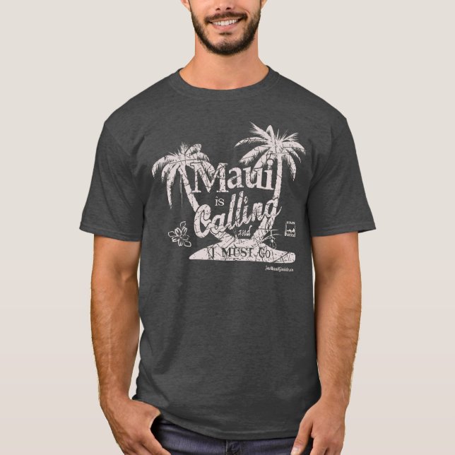 T-shirt Maui appelle (Devant)