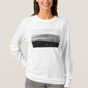 T-shirt Maui, Hawaï - vue à partir du dessus de Haleakala