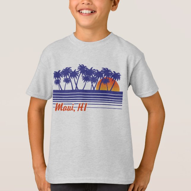 T-shirt Maui Hawaii (Devant)
