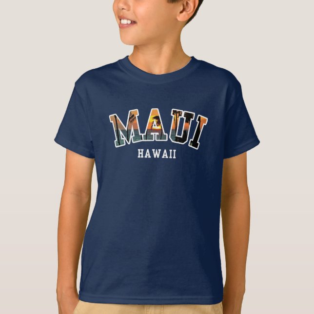 T-SHIRT MAUI HAWAI'I  (Devant)