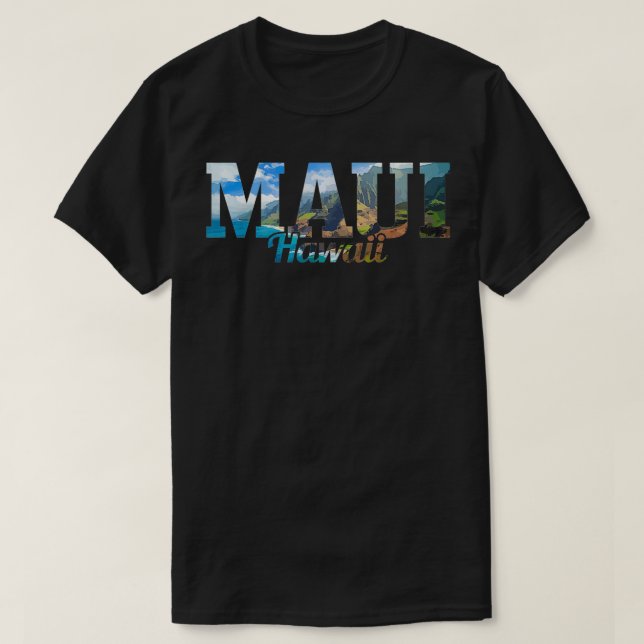 T-shirt Maui Hawaii Hawaii Iles Hawaii Surf Surf Surfer G (Design devant)