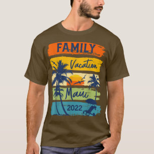 T-shirt Maui Hawaii Hawaii Vacation Hawaiian 2022 Famille