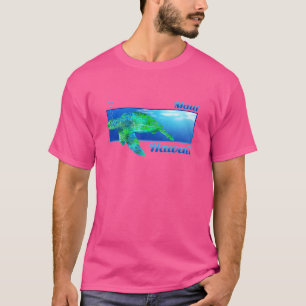 T-shirt Maui Hawaii Natation Honu