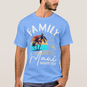 T-shirt Maui Hawaii Vacances Hawaïennes 2022 Famille Assor