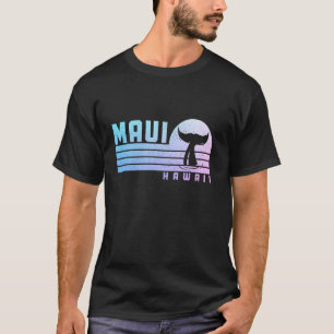 T-shirt Maui Hawaii Vintage Surf Hawaïen Surfeur