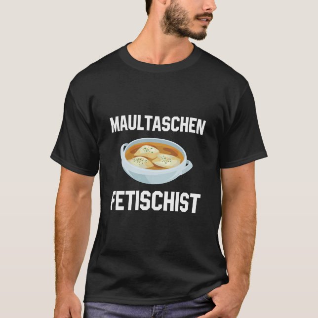 T-shirt Maultaschen German Food | Swabian Germany Gift (Devant)