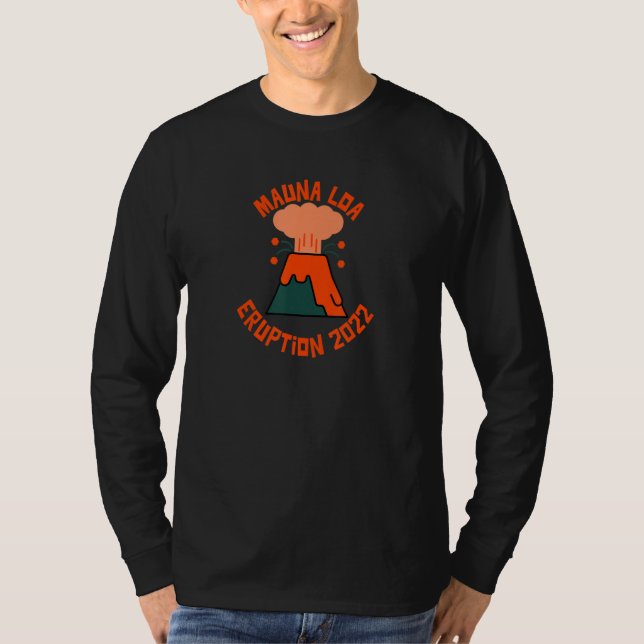 T-shirt Mauna Loa Eruption 2022 (Devant)