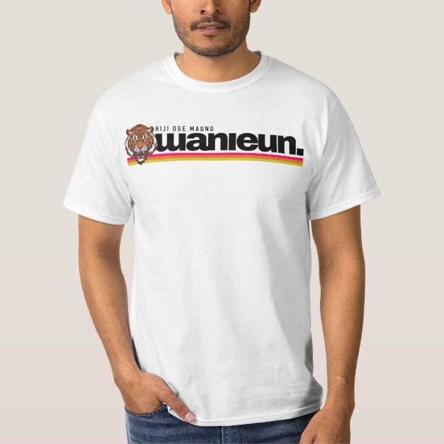 T-SHIRT MAUNG002W (Devant)