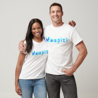 T-shirt MAUPITI II (bleu lagon)