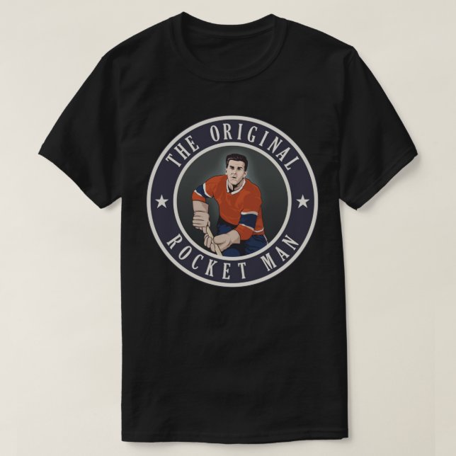 T-shirt Maurice Rocket Richard (Design devant)