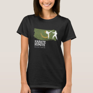 T-shirt Mauritanie Karate Kumite Martial Arts Karate