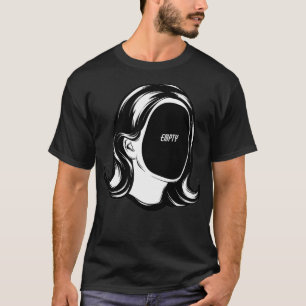 T-shirt Mauvais ajustement vide à l'intérieur de l'obscuri