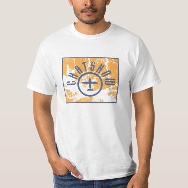 T-shirt mauvais avion 2 (Devant)