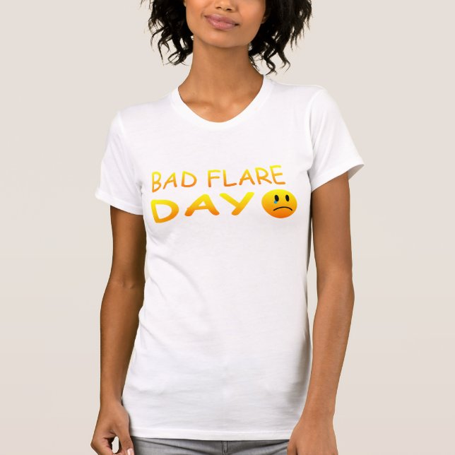 T-shirt Mauvais beau jour de jour de fusée (Devant)