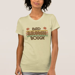 T-shirt Mauvais Brown et Bougie
