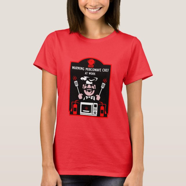 T-shirt Mauvais cadeau de Cook (Devant)