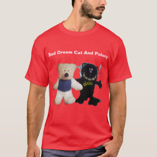 T-shirt Mauvais Chat De Rêve Et Officier Polaire