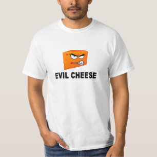 T-shirt mauvais de fromage