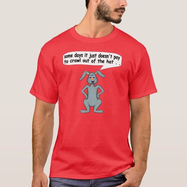 T-shirt mauvais jour (Devant)
