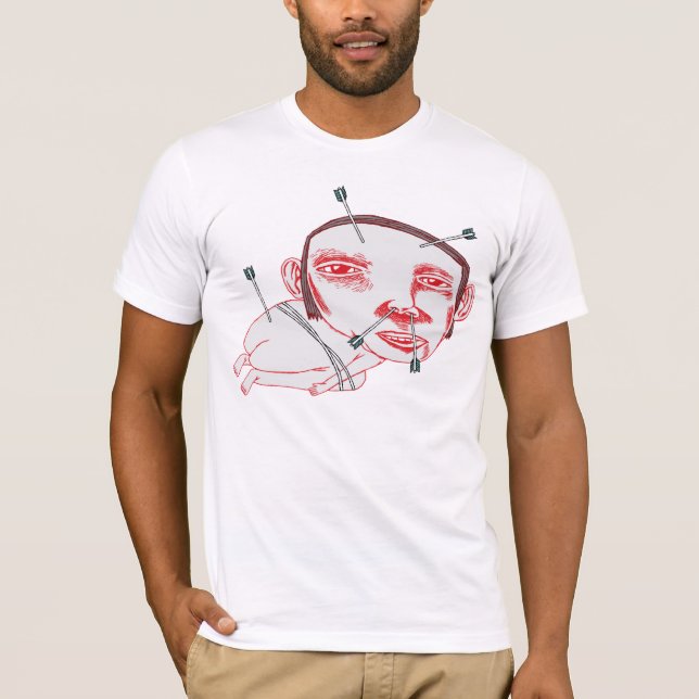 T-shirt Mauvais jour (Devant)