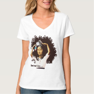 T-shirt Mauvais jour de cheveux pour Mona Lisa
