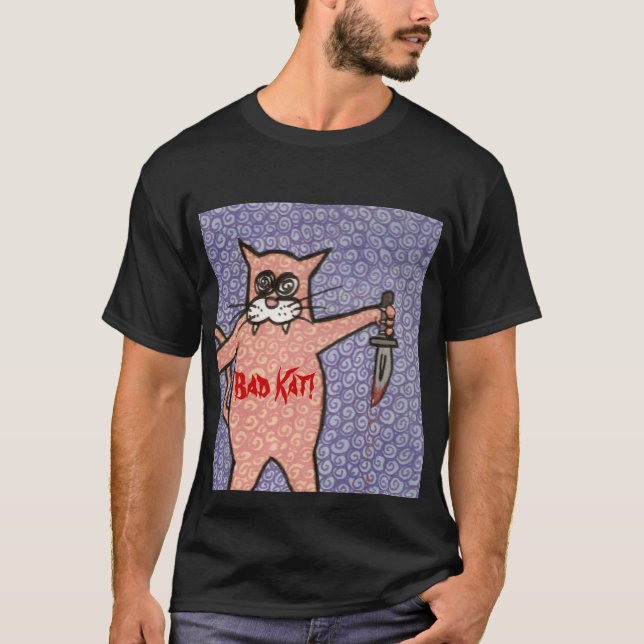 T-shirt Mauvais KAT ! (Devant)