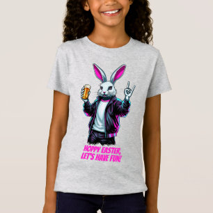 T-Shirt Mauvais Lapin De Pâques ! Pâques chanceuses, amuso