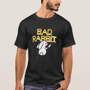 T-shirt Mauvais Lapin Lapin Avec Couteau Hater Intro Antis