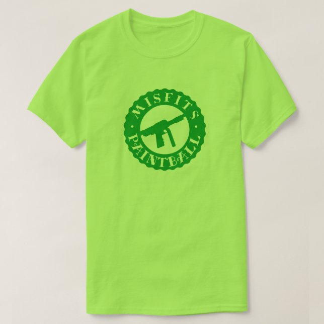 T-SHIRT MAUVAIS PAINTBALL (Design devant)