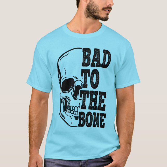 T-shirt Mauvais pour l'os (Devant)