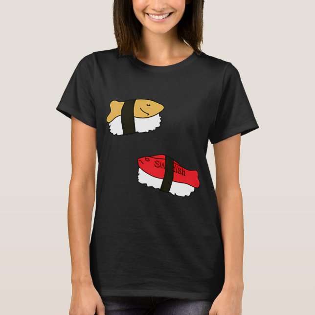 T-shirt Mauvais Sushi (Devant)