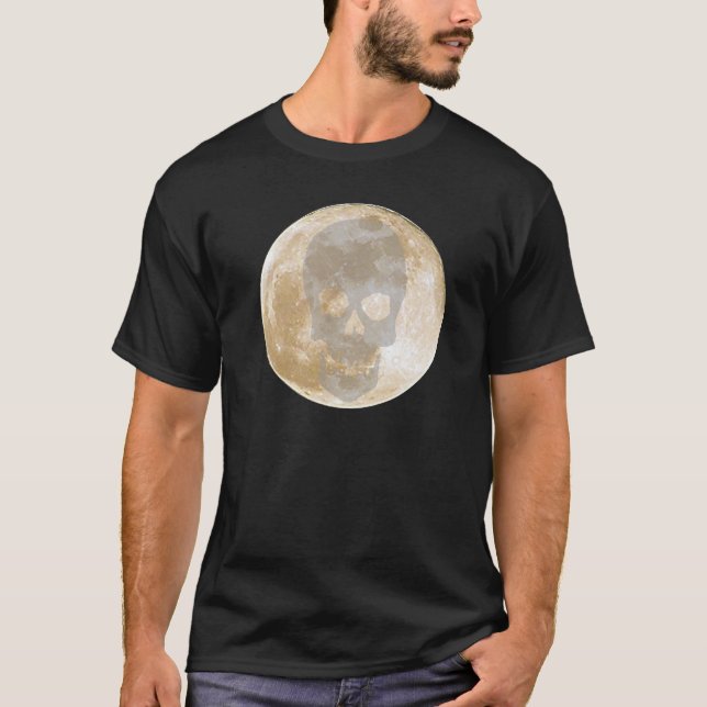 T-shirt Mauvaise augmentation de lune (Devant)