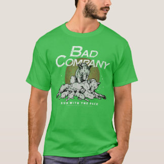 T-shirt Mauvaise Compagnie Courir avec le Pack fille rétro