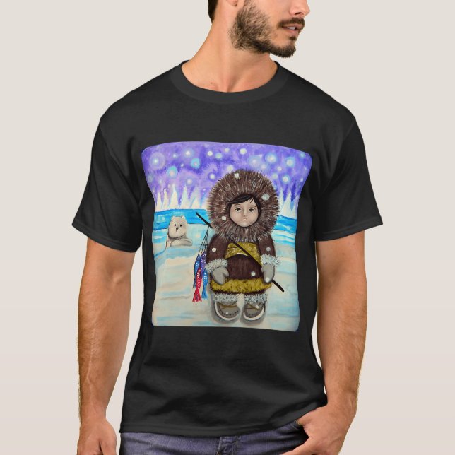 T-shirt Mauvaise Journée de Pêche (Devant)