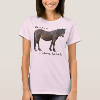 T-shirt Mauvaise journée des cheveux !