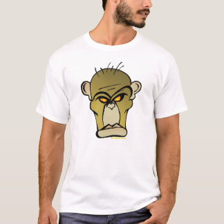 T-shirt Mauvaise mascotte de singe