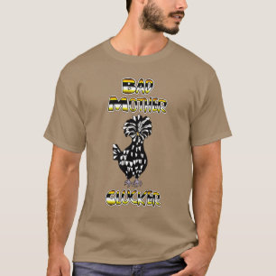T-shirt Mauvaise mère caqueteuse   Poulet drôle