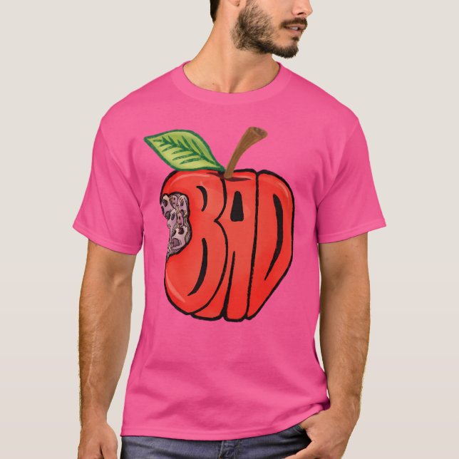T-shirt Mauvaise pomme (Devant)