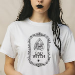 T-shirt Mauvaise typographie sorcière Funky Halloween<br><div class="desc">Mauvaise sorcière Halloween</div>