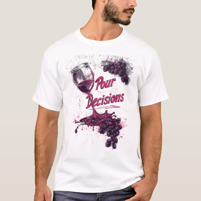T-shirt Mauvaises Décisions 🍇 (Devant)
